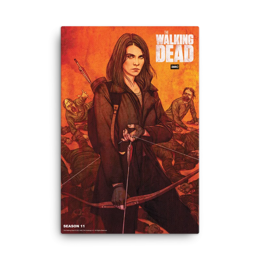 11 Weeks of TWD – Season 11 by Jenny Frison Premium Gallery Wrapped Canvas