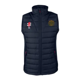 Abbots Langley CC  Adult's Black Pro Performance Bodywarmer-Senior (Initials)