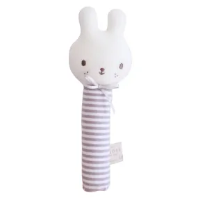 Baby Bunny Squeaker Grey