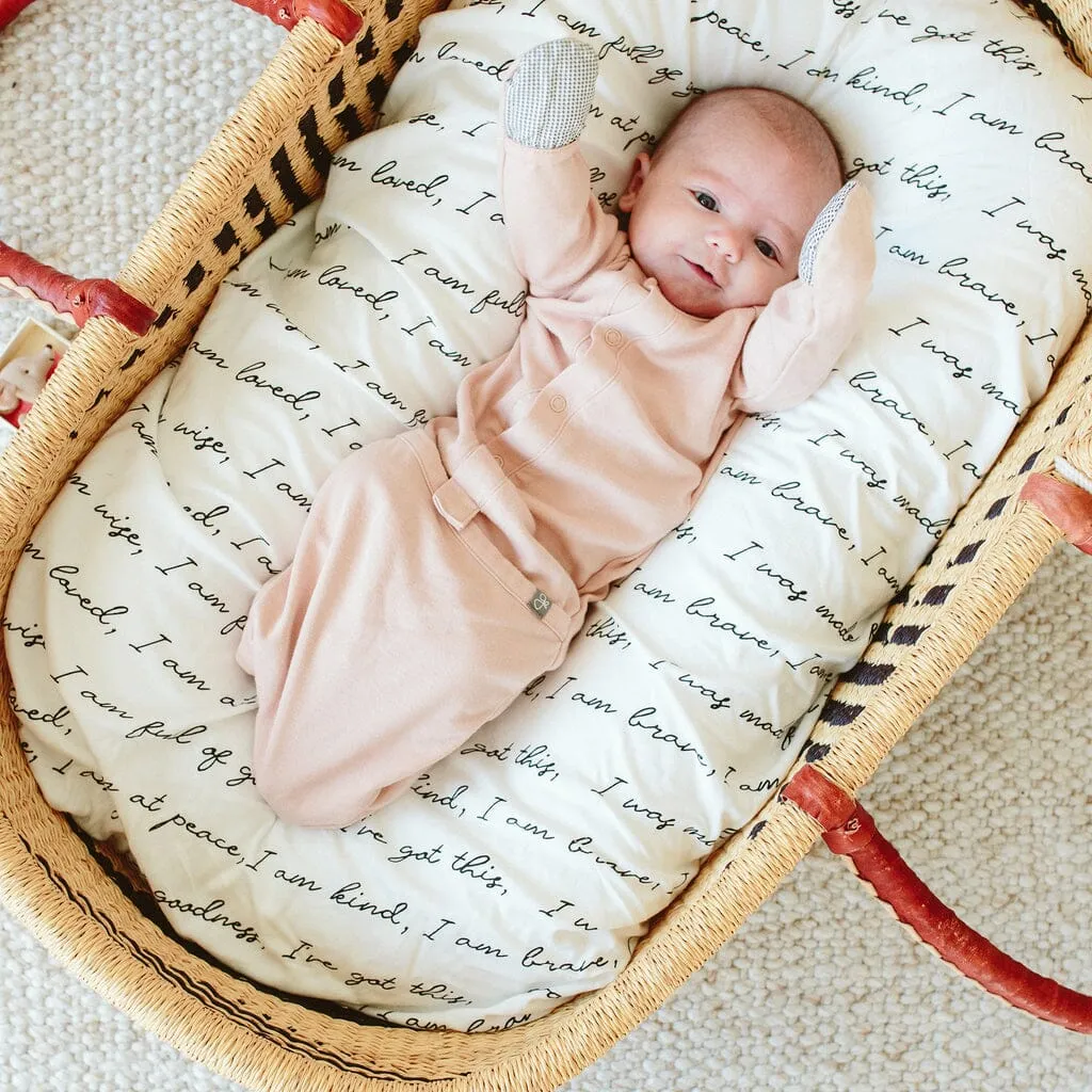 Baby Sleeping Bag / Gown - Dusty Pink