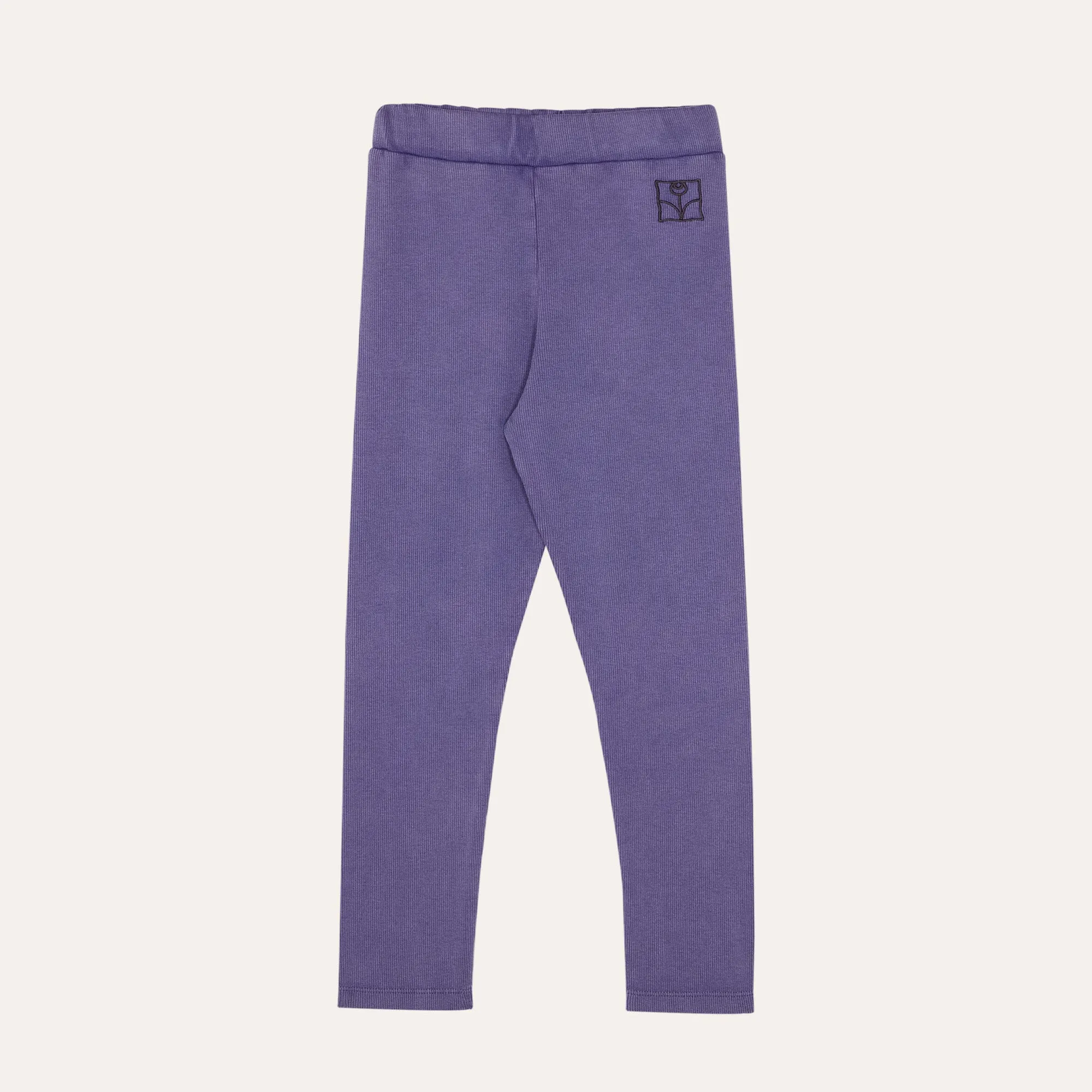 Blue Washed Kids Leggings