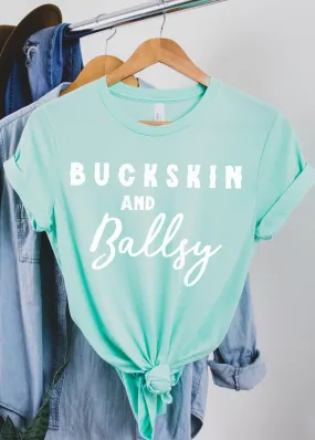 Buckskin & Ballsy Short Sleeve Tee