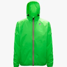 Claude Packable Unisex Rain Jacket (Green Fluo)