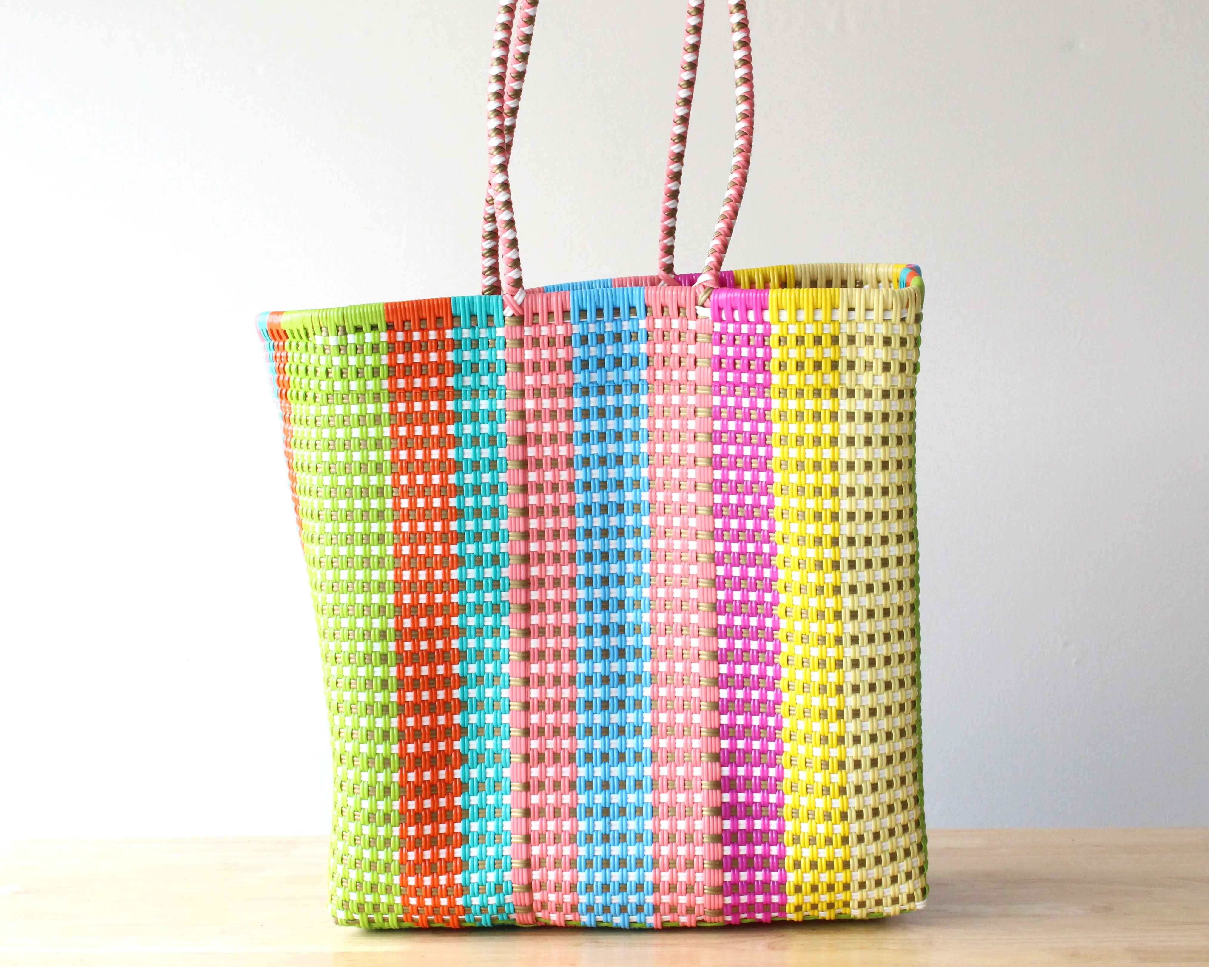 Colorful Mexican Tote Bag by MexiMexi