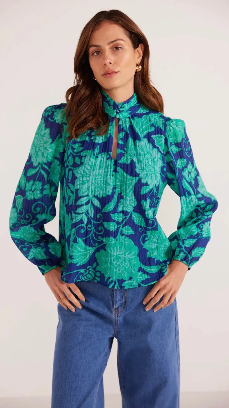 Connie Keyhole Blouse