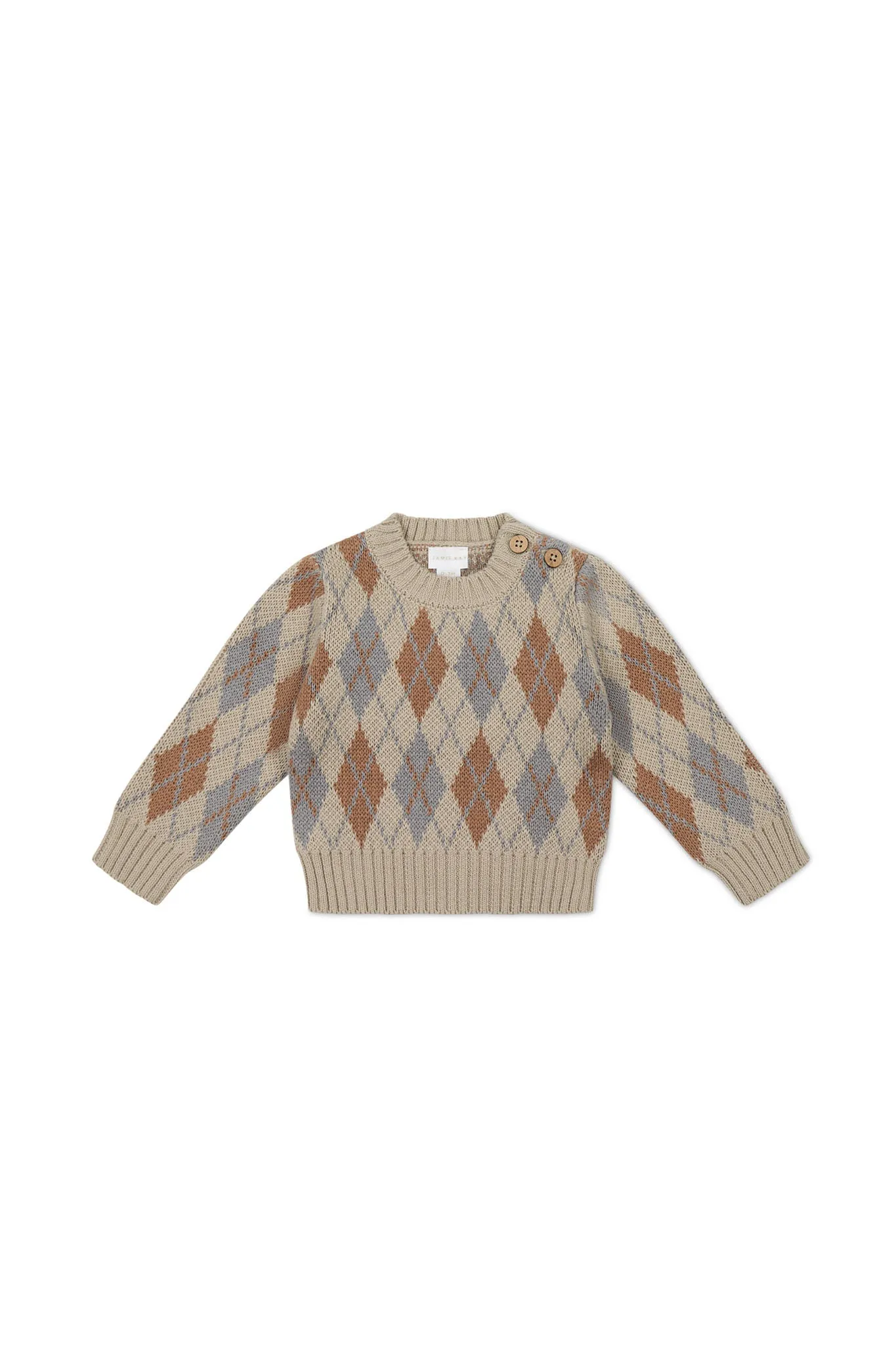 Enzo Jumper - Enzo Jacquard Vintage Taupe