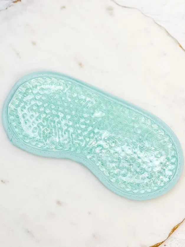 Gel Beads Eye Mask - Aqua