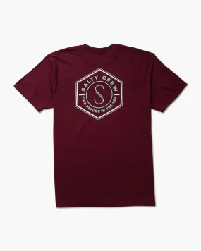 Hexed Burgundy S/S Classic Tee