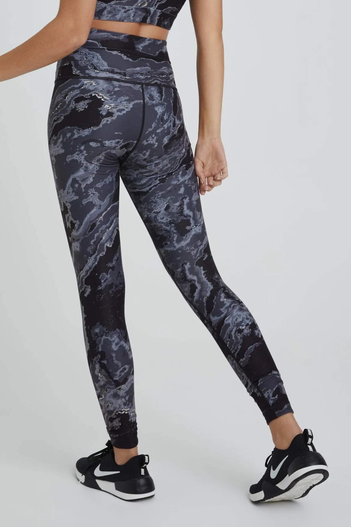 High Waist Leggings Black Nile