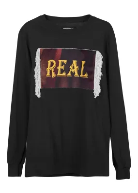 House of Holland @sweeneytoddla 'Real' Long Sleeve Tee