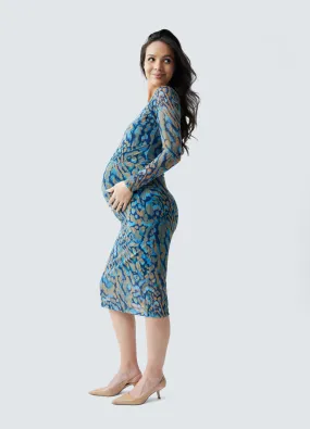 Icon Mesh Maternity Dress