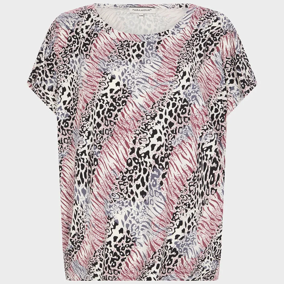 Ladies Leopard Printed Top