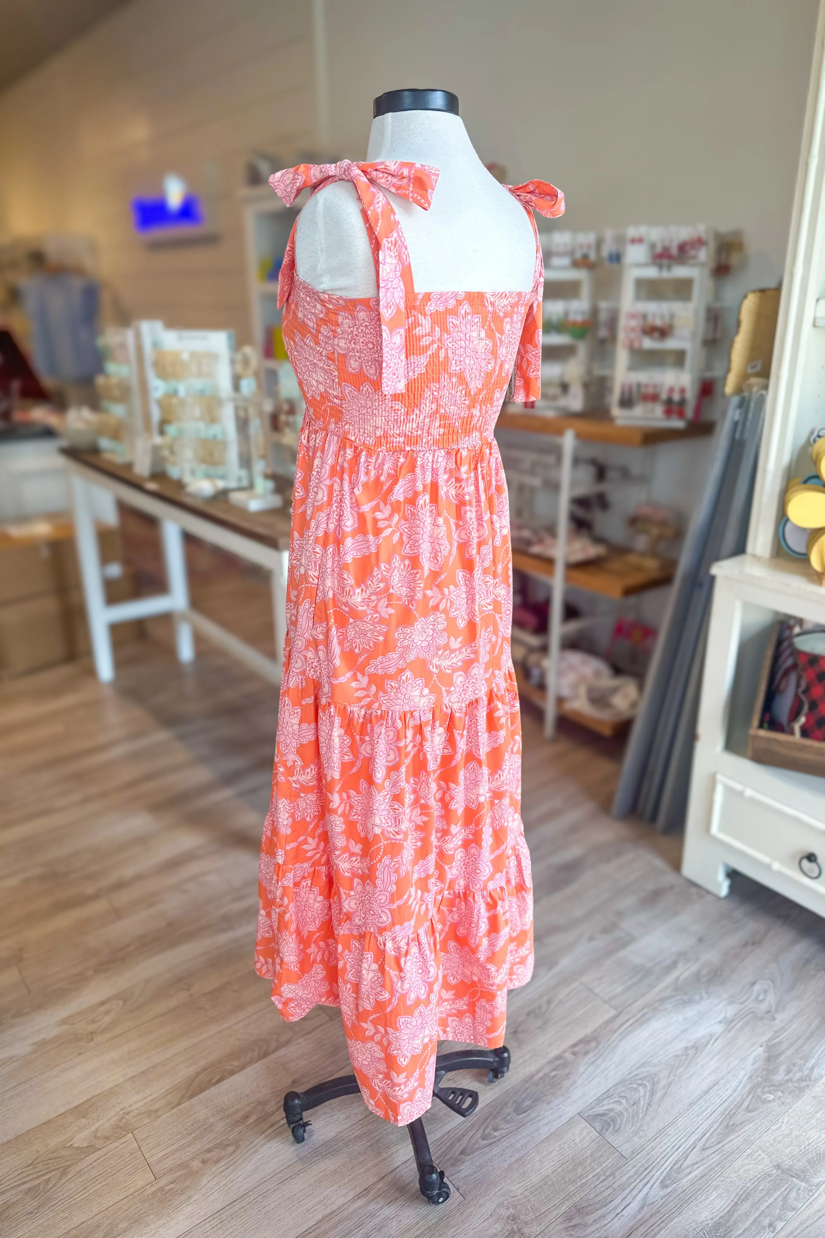 Make You Feel Maxi Dress - Orange