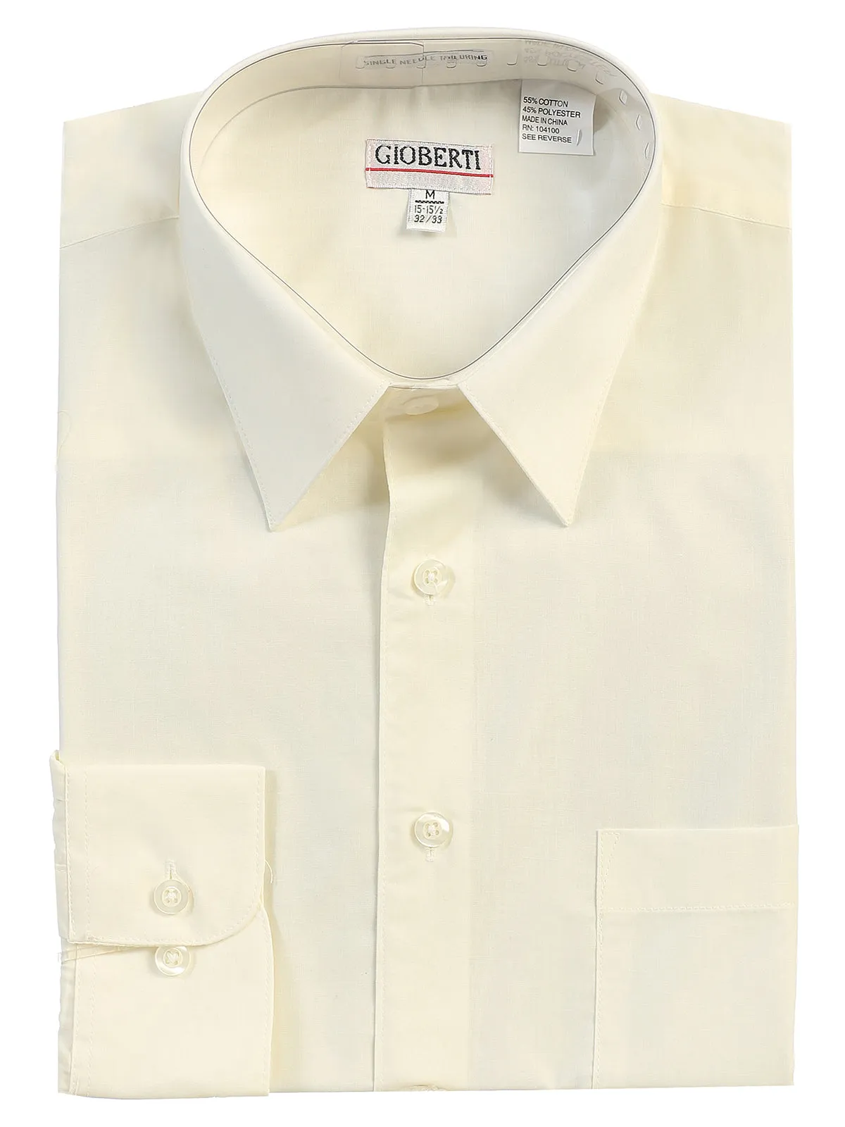 Men's Long Sleeve Shirt, Ivory