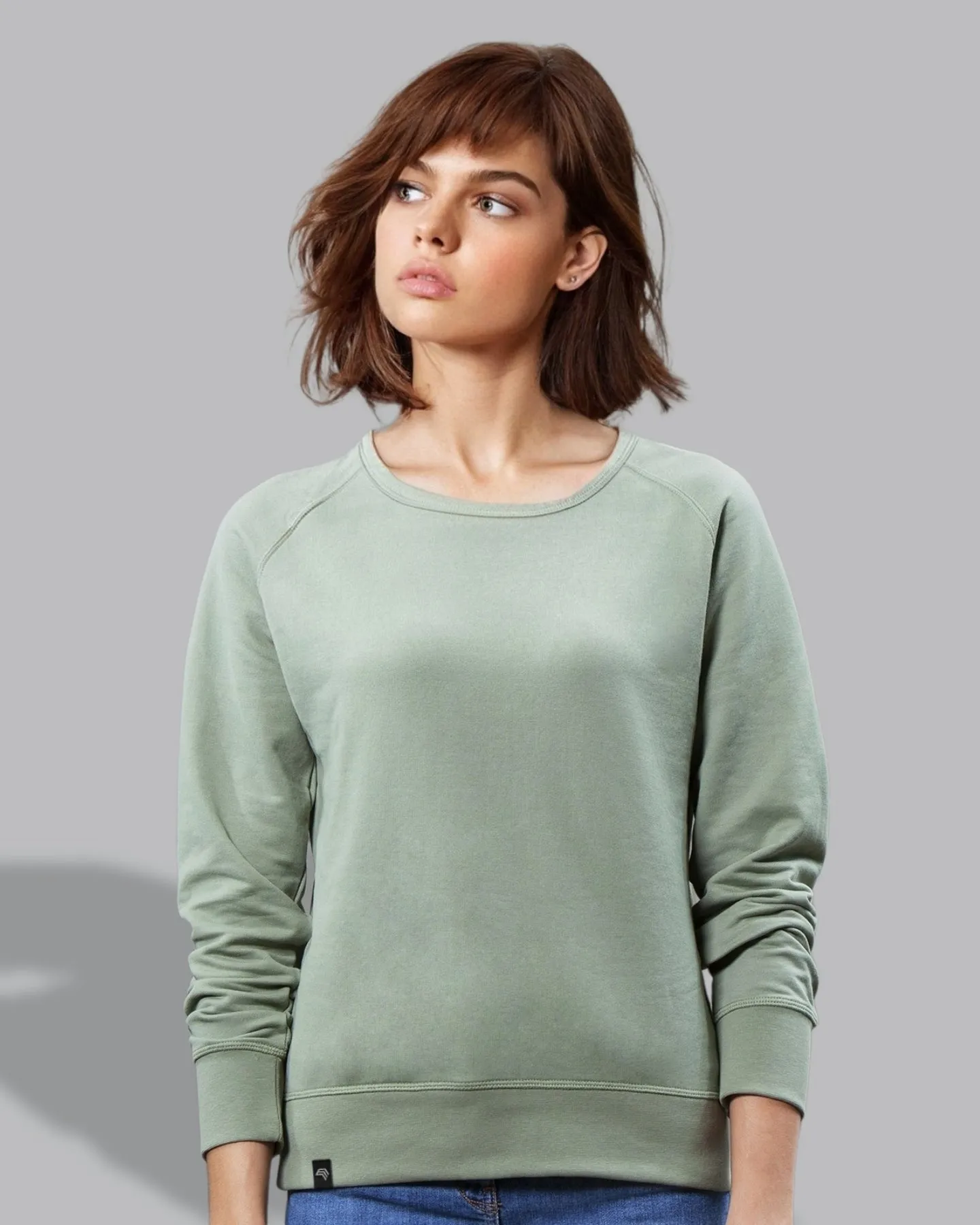 MTS M077 ― Women's Bio-Baumwolle Recycled rPET Raglan Sweatshirt