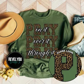 PRAY PRAY PRAY Leopard Glitter - PNG