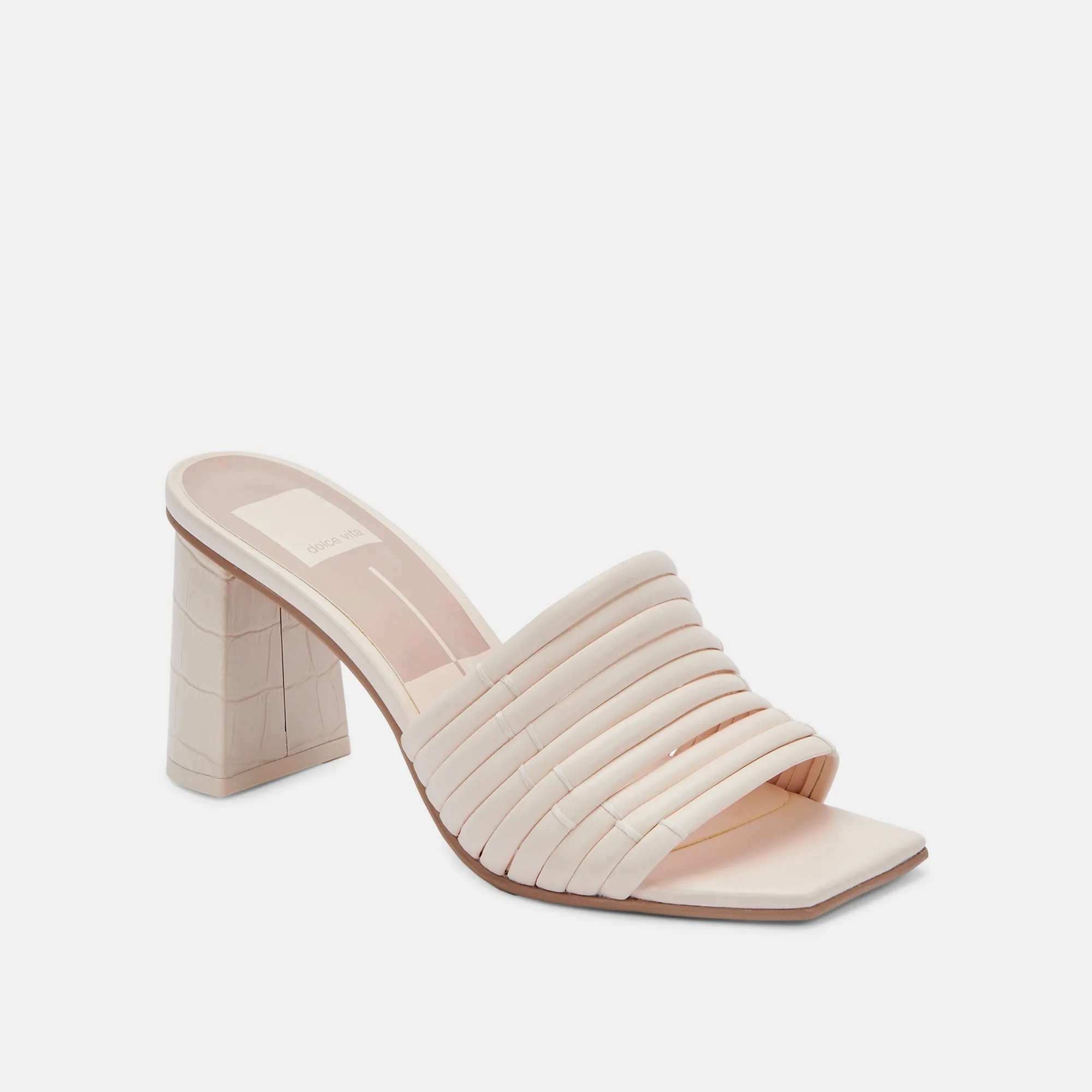 PRIANA HEELS CREAM STELLA - re:vita