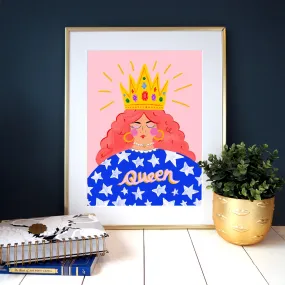  Queen Print  - Art Print