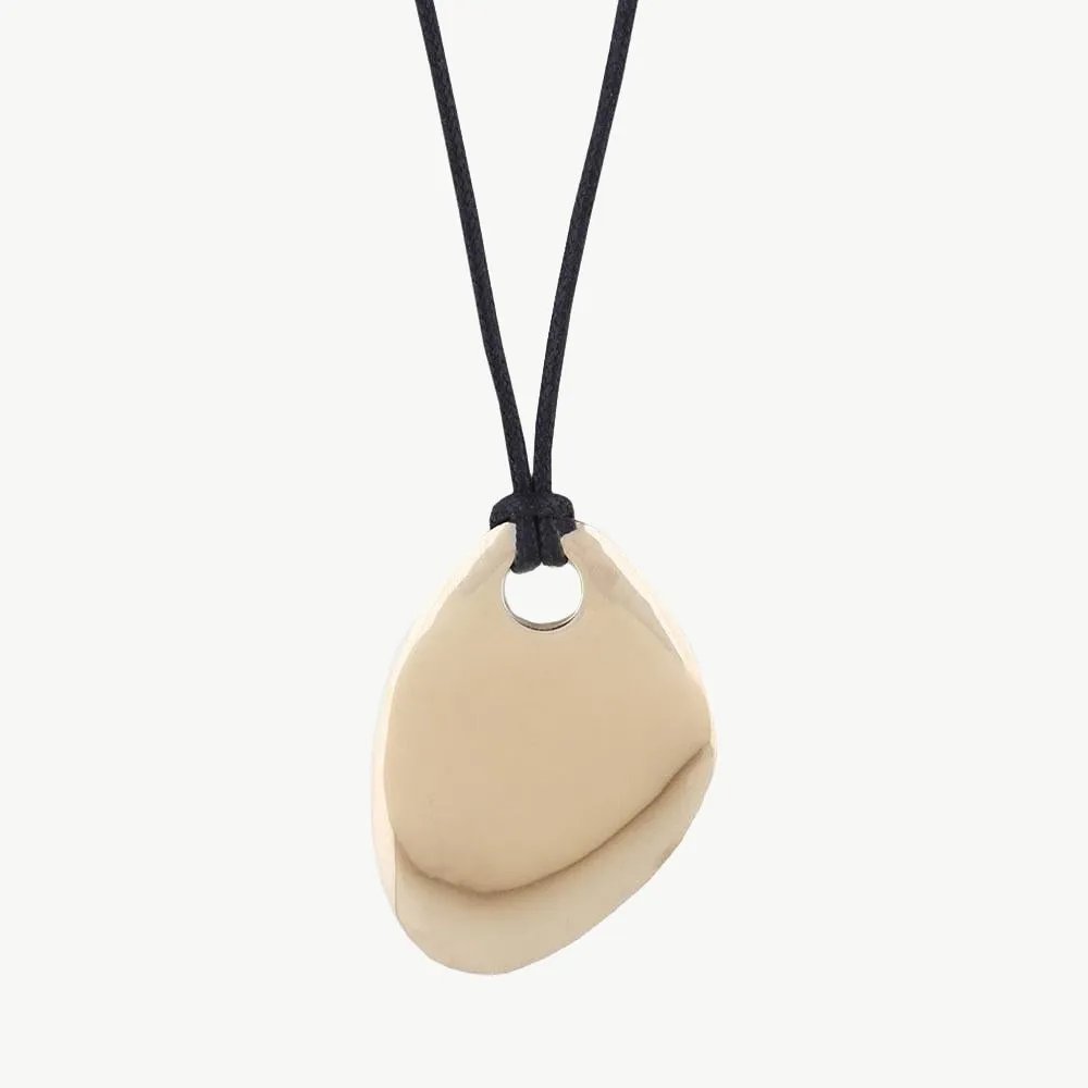 Sabi Organic Drop Pendant Necklace