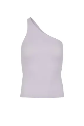 Samse Samse Sophie One Shoulder Tank Top - Lavender Blue