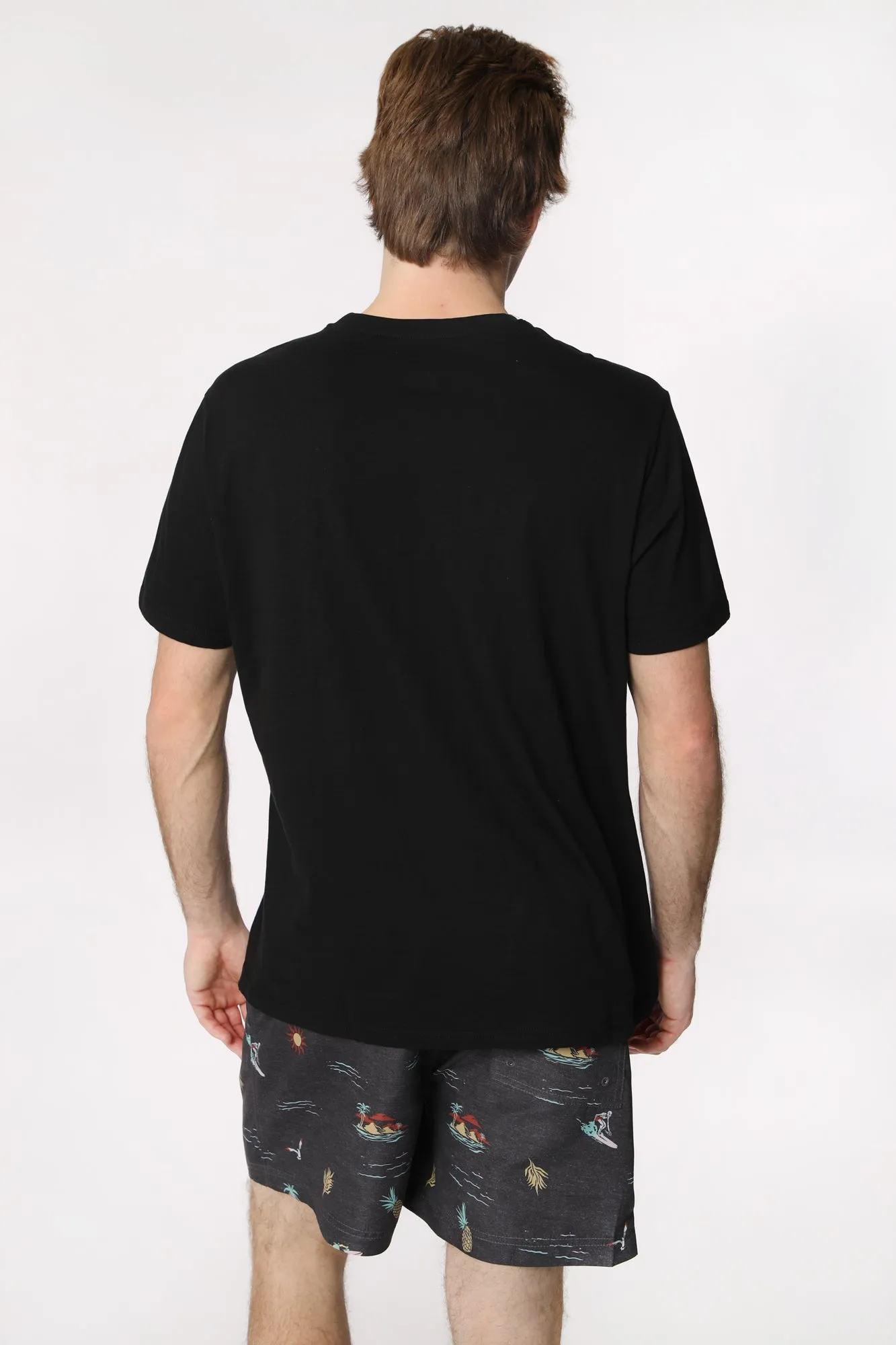 Short de Plage Imprimé Amnesia Homme