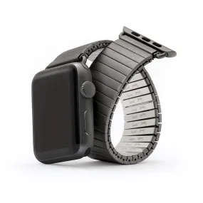 Speidel Twist-O-Flex Black Stainless Steel Apple Watch Band