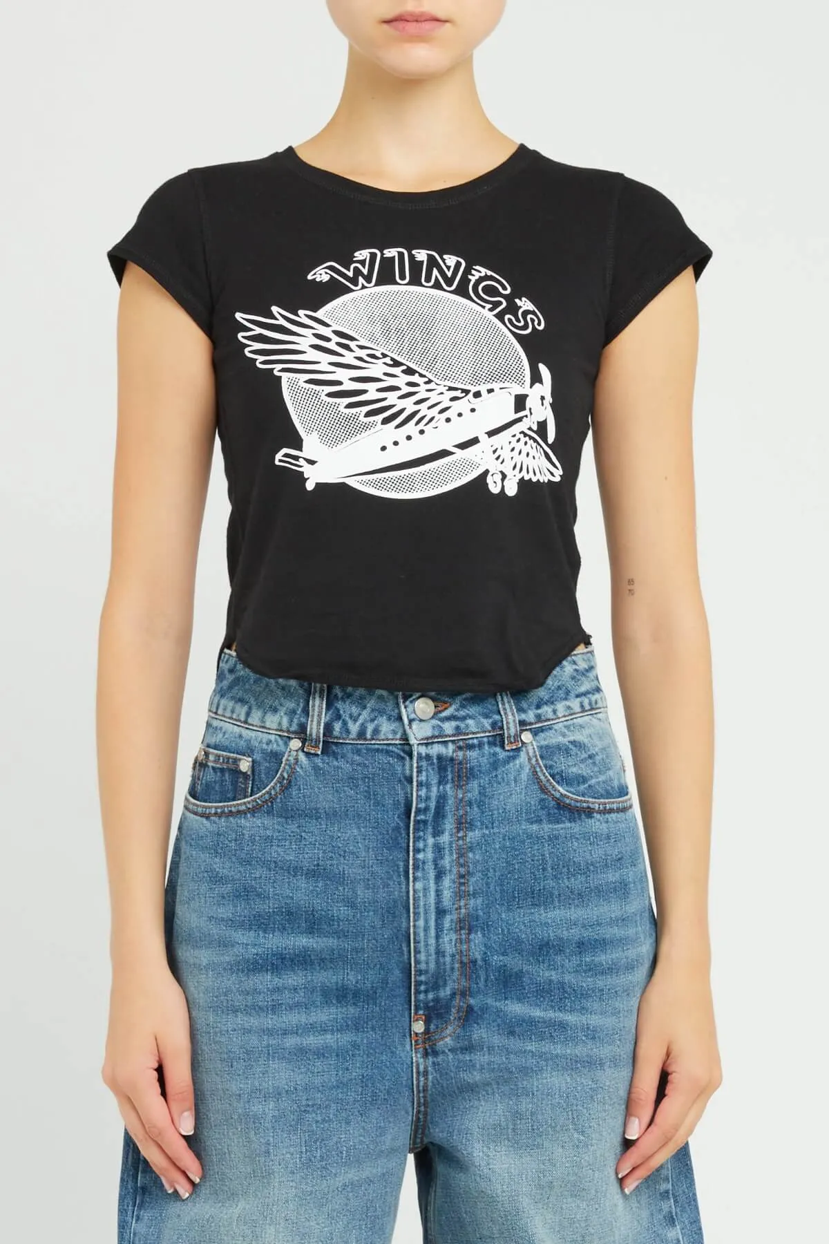 Stella McCartney Wings Baby T-Shirt - Black