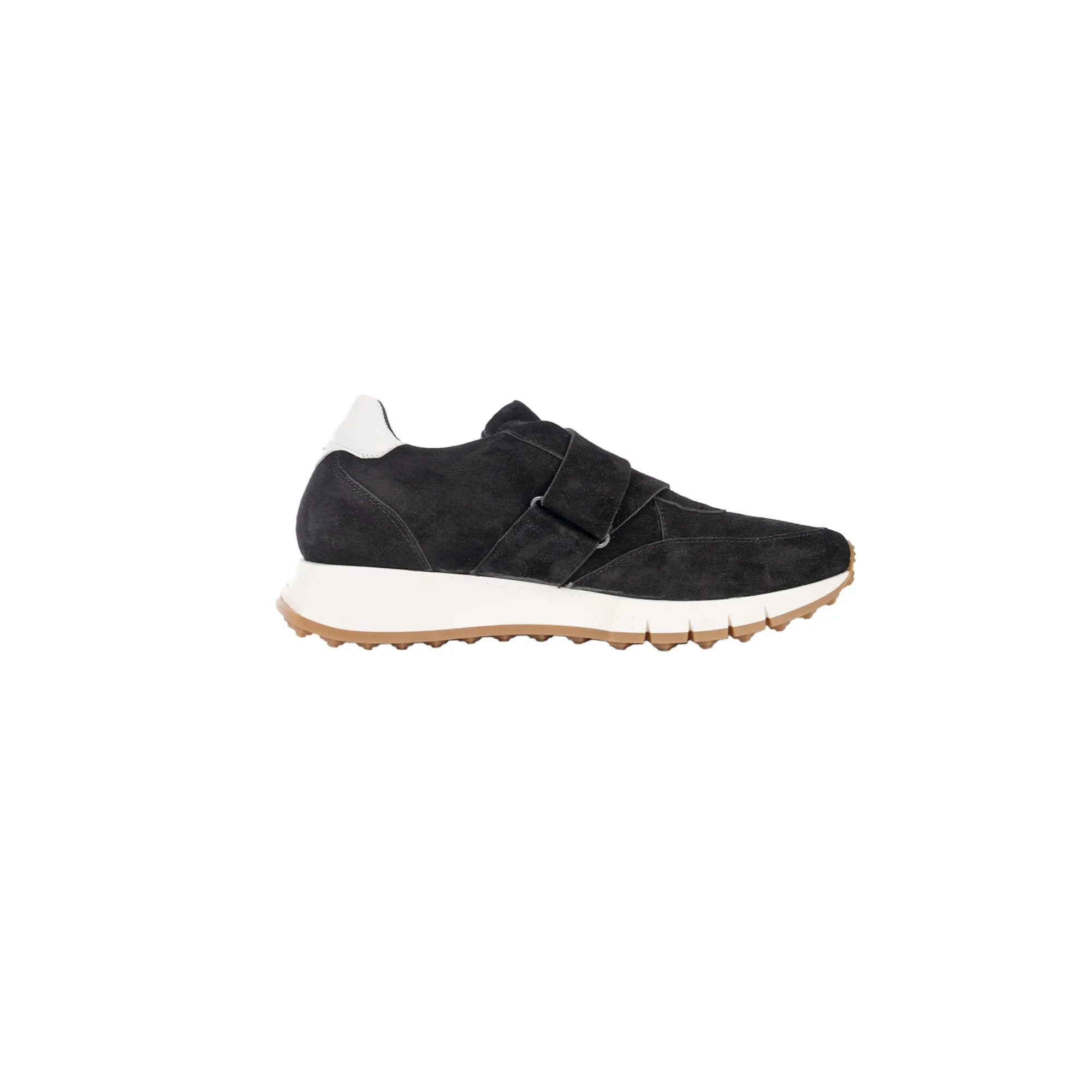 Suede Leather Man Sneaker Black