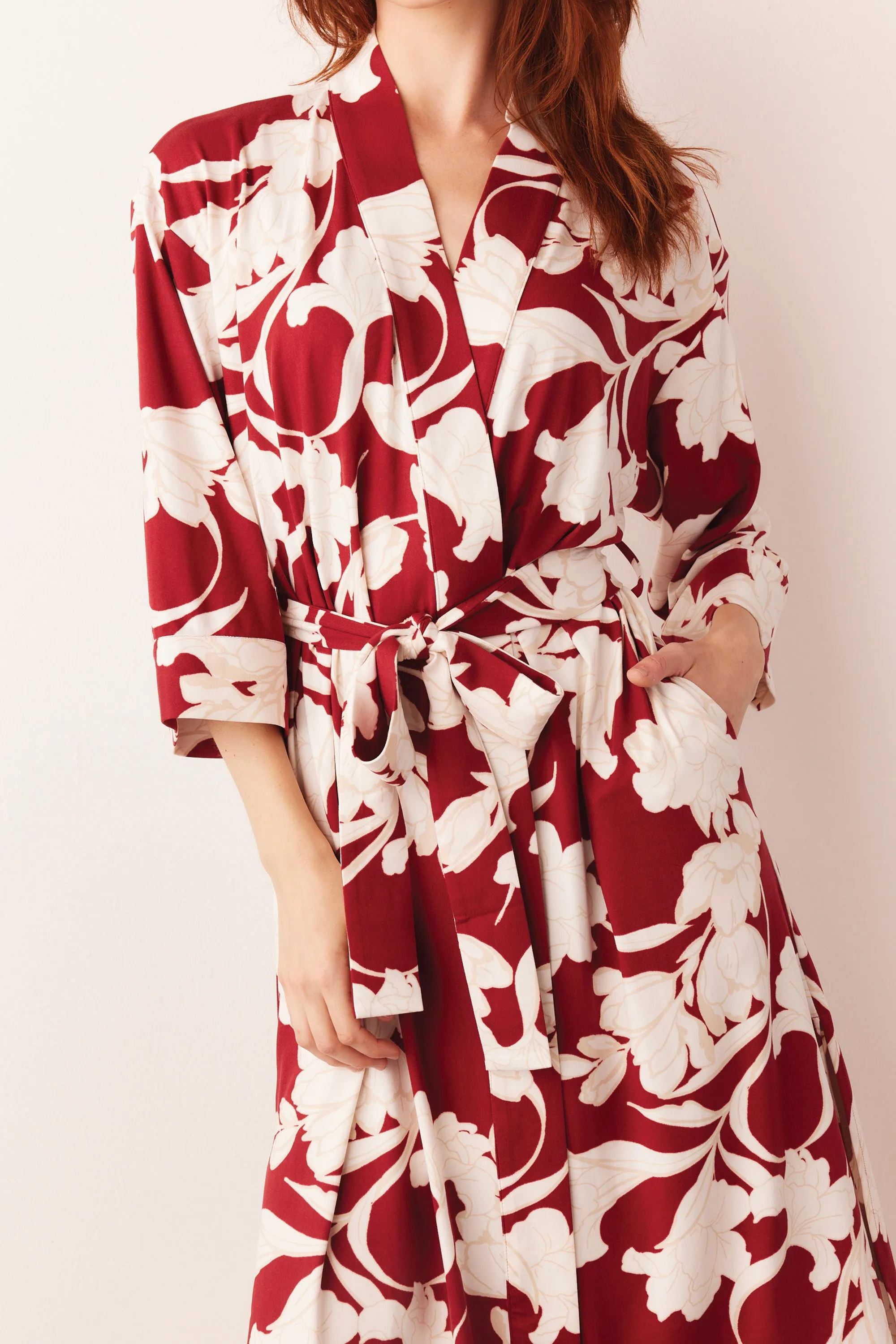 Vera Midi Robe | Winter Bloom