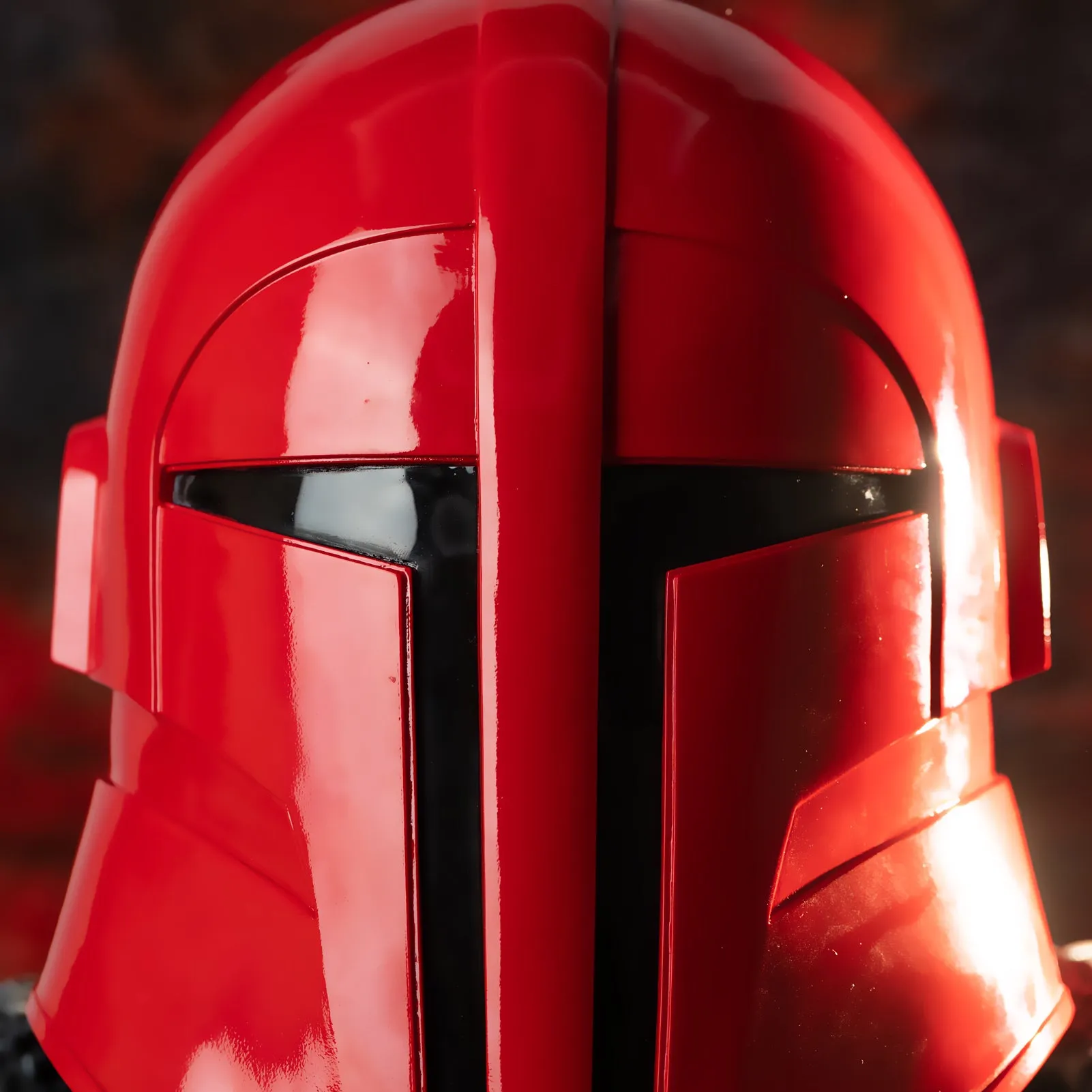 Xcoser 1:1  Star Wars Mandalorian Imperial Royal Guard Helm Cosplay Requisiten Harz Replik Halloween