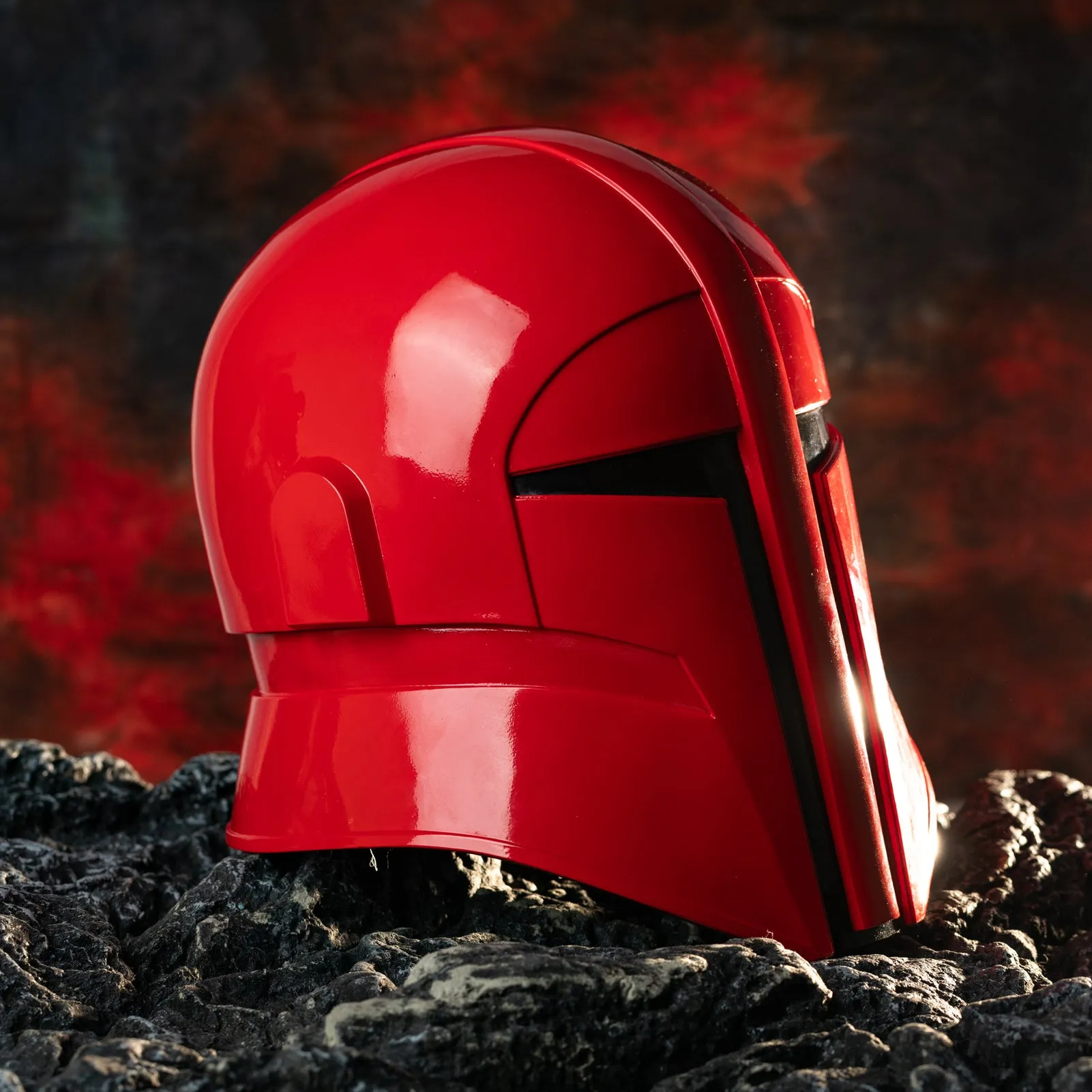 Xcoser 1:1  Star Wars Mandalorian Imperial Royal Guard Helm Cosplay Requisiten Harz Replik Halloween