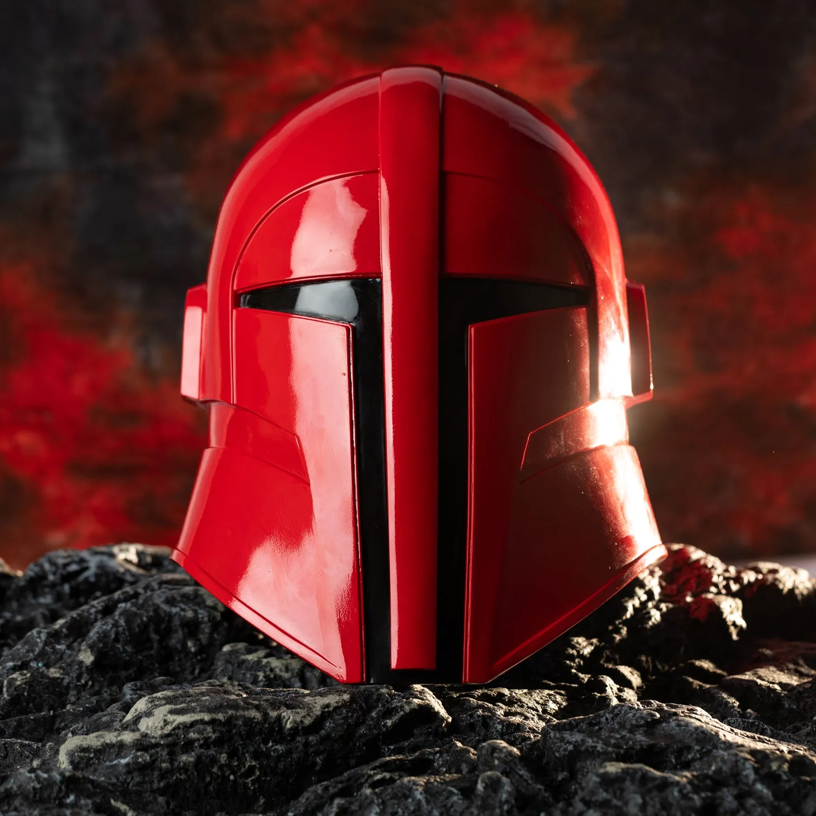 Xcoser 1:1  Star Wars Mandalorian Imperial Royal Guard Helm Cosplay Requisiten Harz Replik Halloween