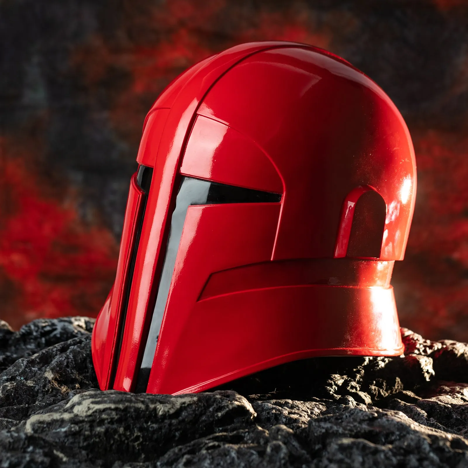 Xcoser 1:1  Star Wars Mandalorian Imperial Royal Guard Helm Cosplay Requisiten Harz Replik Halloween