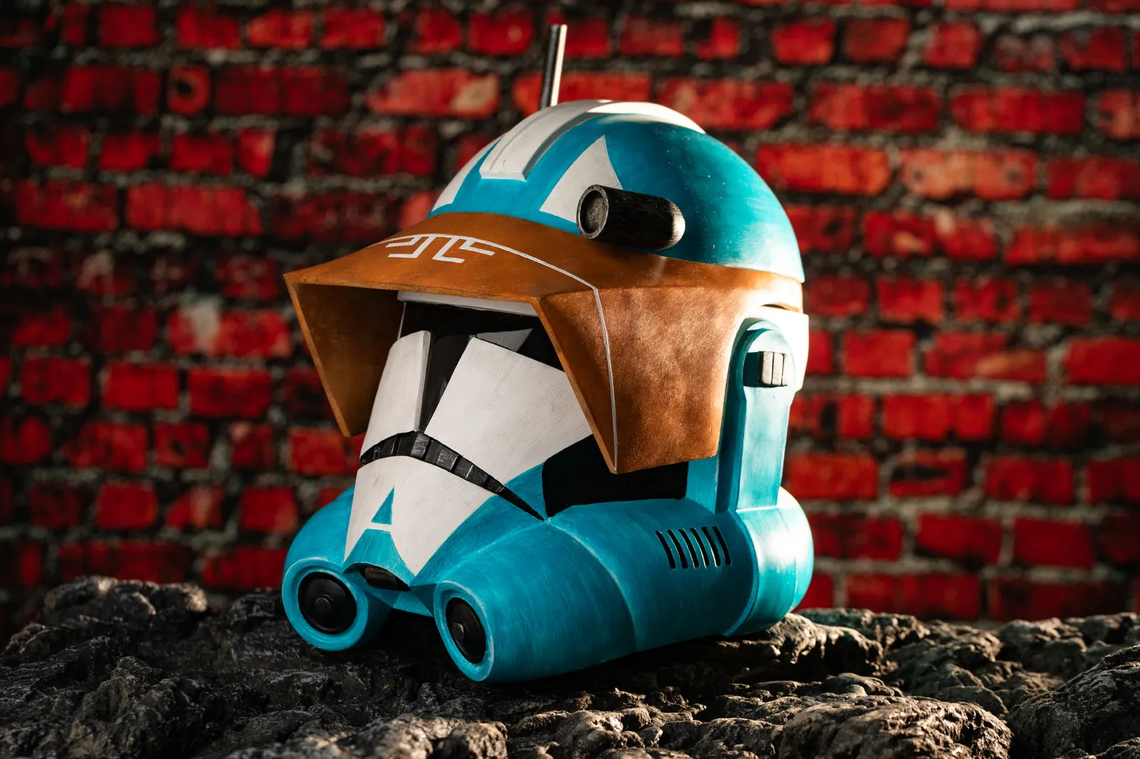 Xcoser Star Wars Clone Captain Tukk Helmet Adult Halloween Cosplay